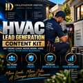 HVAC Lead Generation Content Kit | 30-Day Marketing System + Editable Templates