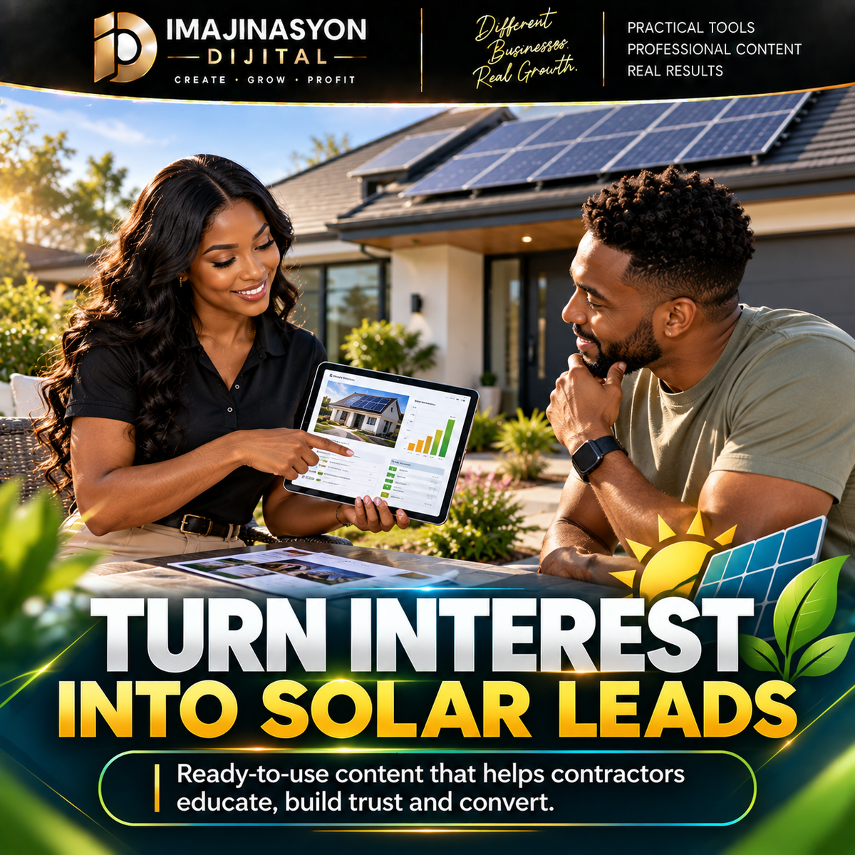 Solar Energy Contractor Lead Kit | Lead Follow-Up, Booking & Marketing System