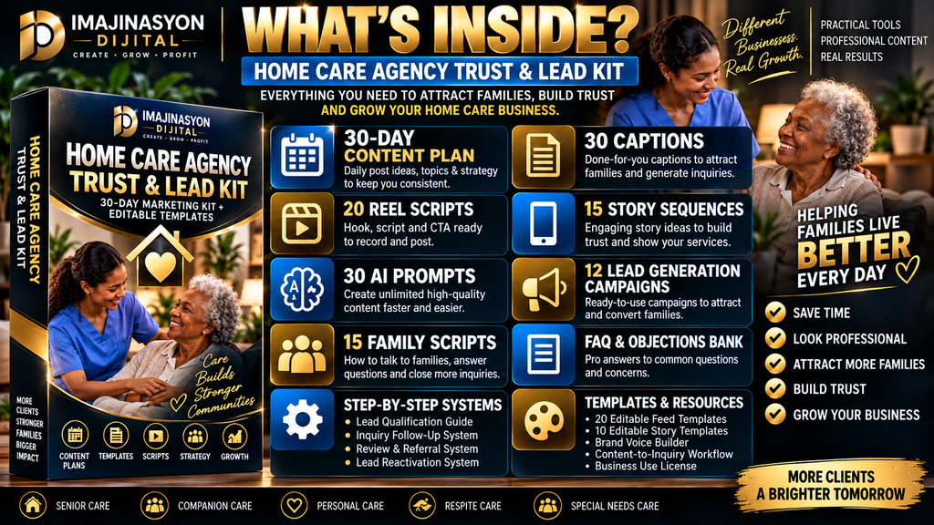Home Care Agency Trust & Lead Kit | 30-Day Marketing System