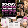 Esthetician Premium Social Media Content Kit